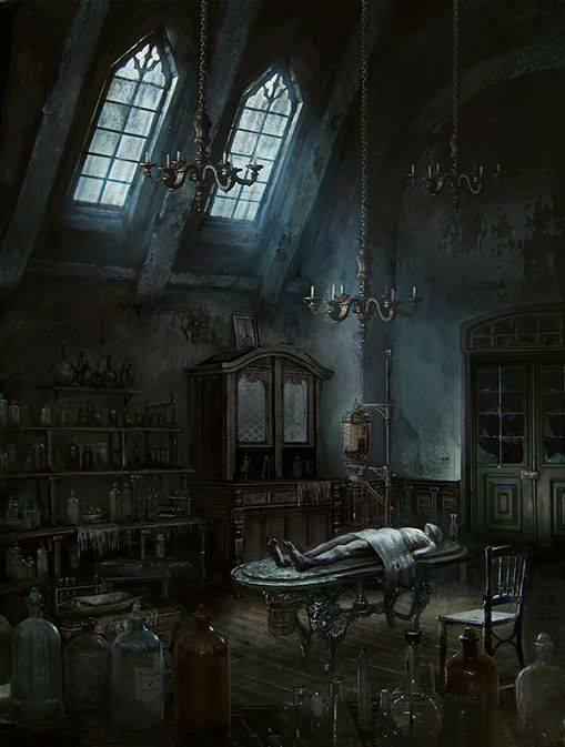 deathink's tweet photo. You like art? Take a few moments and just forget everything else and look at this Bloodborne concept art. https://t.co/ZtG9tgGSYB