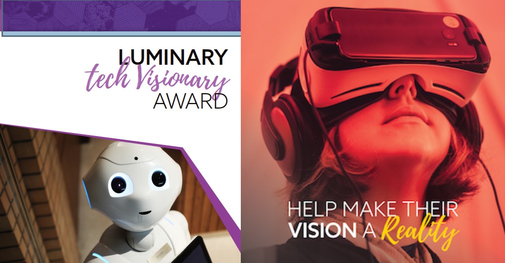LuminaryHQ's tweet photo. Did you know that you can nominate someone else as the next Luminary Tech Visionary Award winner in the Victorian Young Achiever Awards? Know of any young tech visionaries who might fit the bill? https://t.co/jXaM86Xhcq #VICYAA https://t.co/bPOjdqKAcg