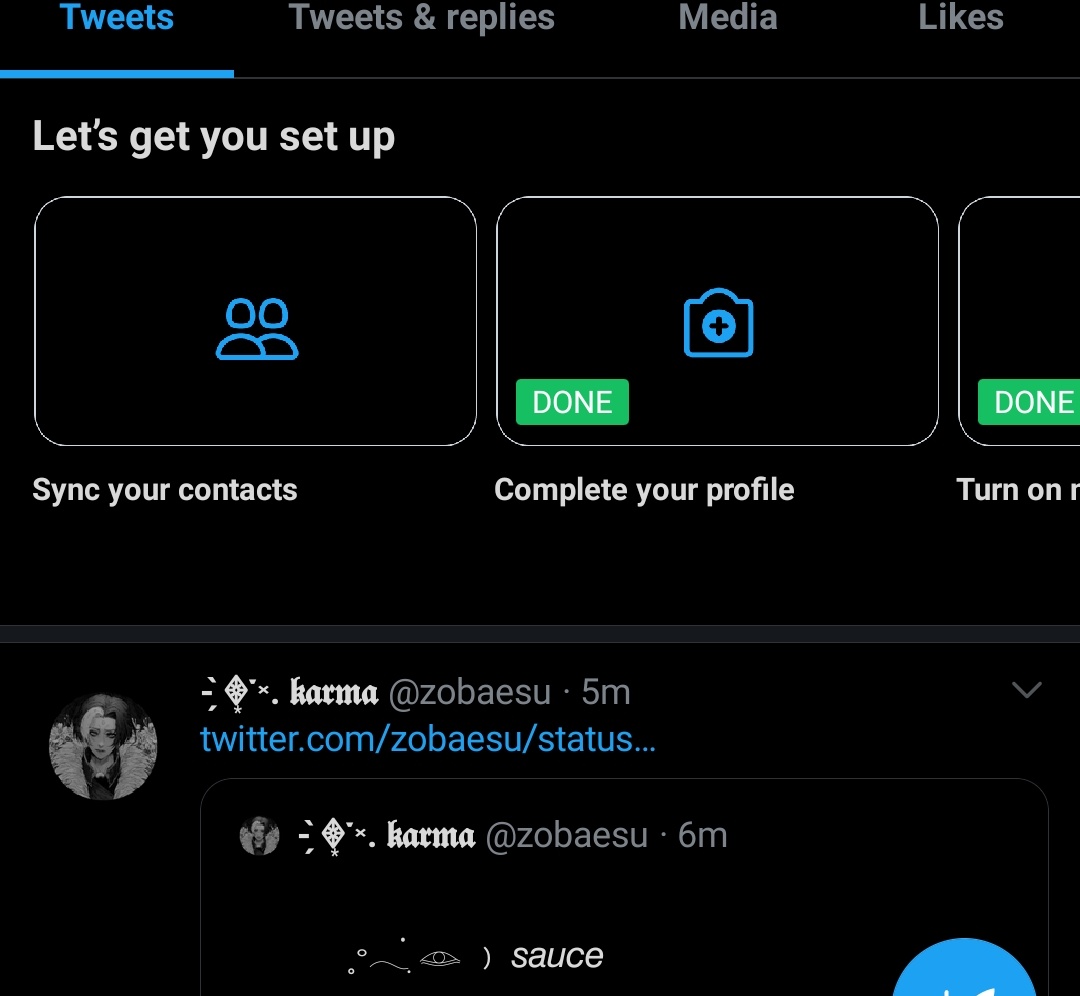 twistednen's tweet photo. who knows how to fix this? 🤦🏽‍♂️
my number and contacts are synced and it's still popping up and hiding my pinned. https://t.co/IhL5xUkyV1