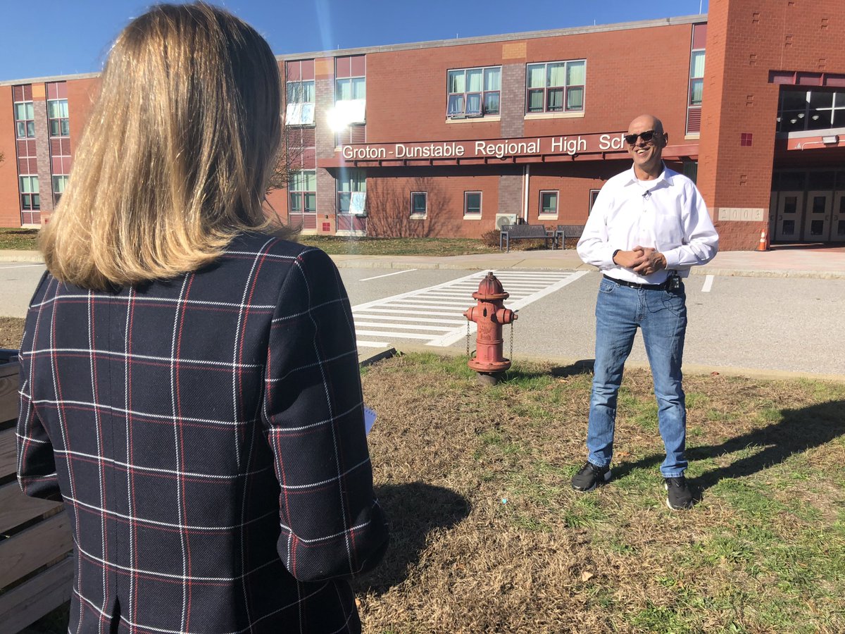 AlisonKing_MA's tweet photo. Calling all @SteveKornacki fans. My profile of the Groton native coming up at 6pm @NBC10Boston @NECN including a cameo appearance from his H.S. history teacher/BB coach: “He was doing things like analytics before we knew what analytics were.” #TrackingKornacki https://t.co/MmU2O6AToP