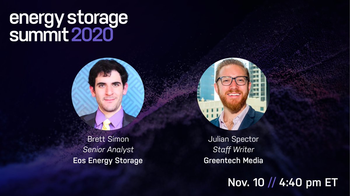 DanFinnFoley's tweet photo. Me: "Hmmm this #gtmstorage summit just feels incomplete somehow..."
(@BrettSSimon's triumphant return leading a workshop on market opportunities he sees at @PoweredByEos)
Me: (chef's kiss 🤌)

We miss you here at @WoodMackenzie, Brett, but keep up the good work in the industry! https://t.co/EKswNG3Q4H