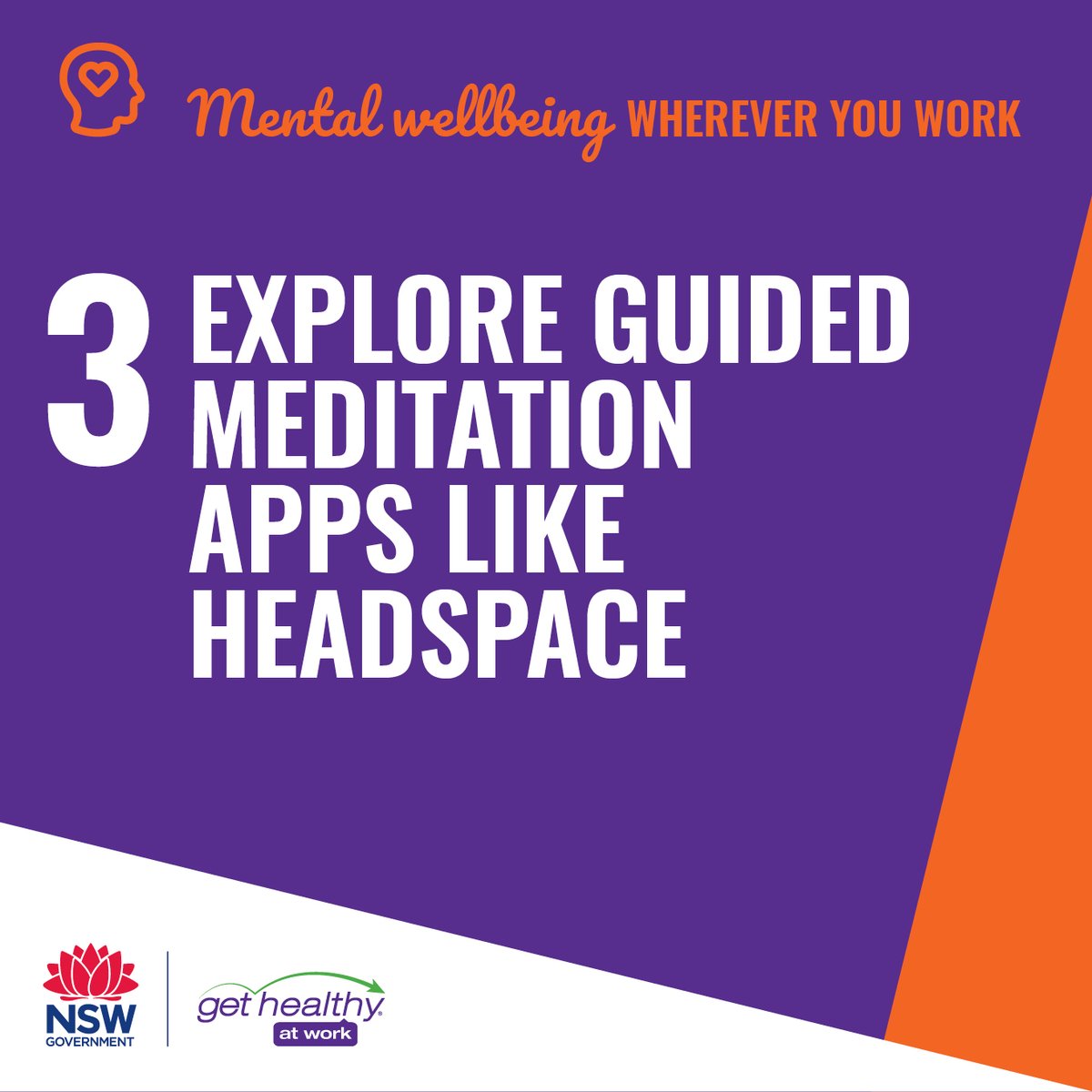 GetHealthy_Work's tweet image. 3 tips to get you started with meditation:
1. Think of meditation as a healthy habit like brushing your teeth.
2. Being clear on your intention.
3. Explore guided meditation apps like Headspacewww.headspace.com/meditation/ meditation-for-beginners