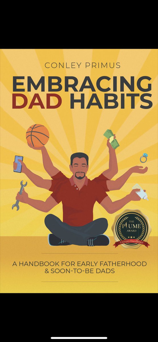 TaqeeBond's tweet photo. Bout to tap into my brother @conleyfanclub’s book #DadHabits. Proud of you bro! https://t.co/pZFM9veter
