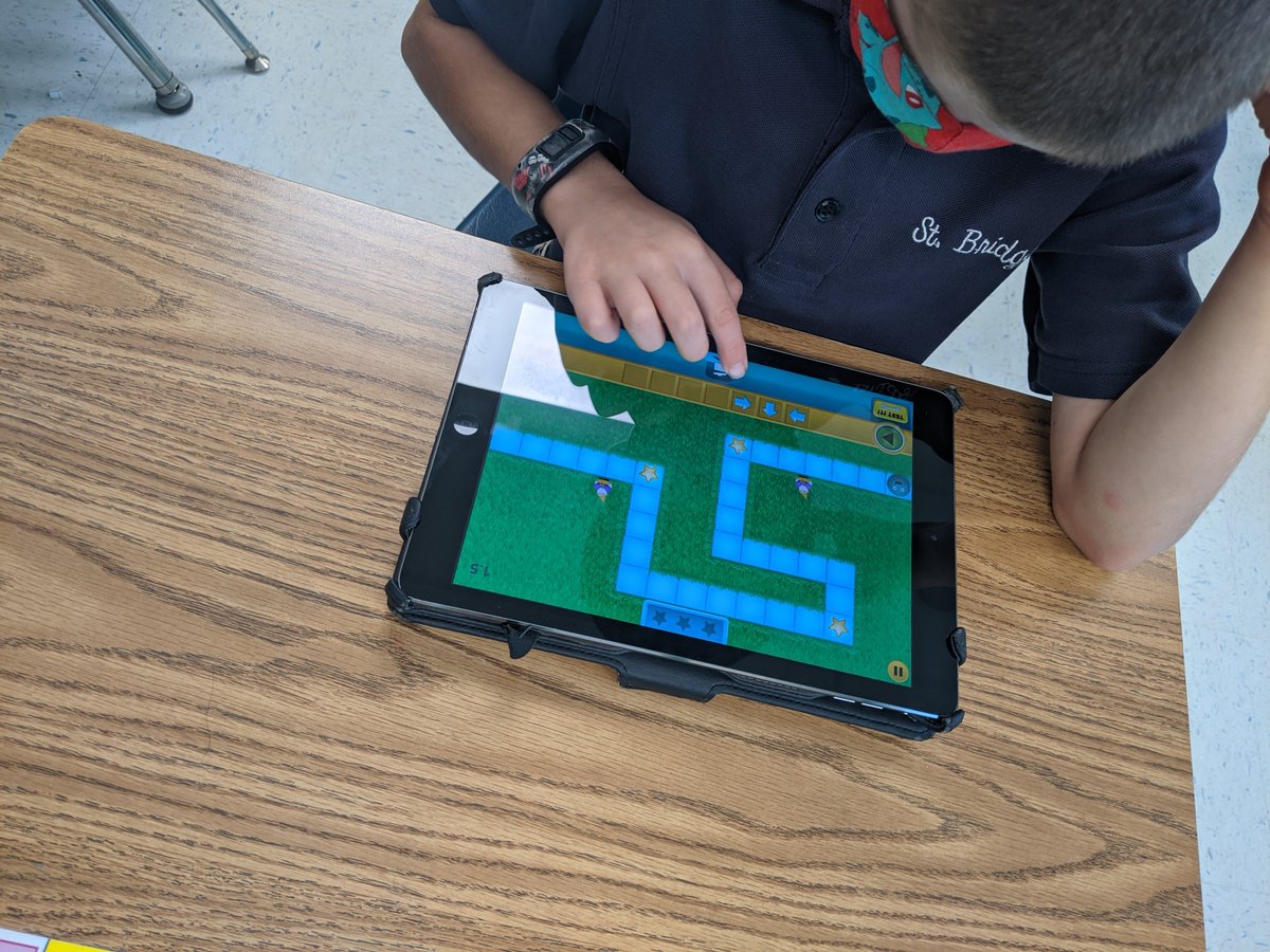 Students sang along with Algorithm Al the Alligator and put their new CS knowledge of algorithms to practice with some coding fun using <a href="/kodable/">Kodable Education</a> #STEMlearningcontinues #sociallydistancedclassroom #MakeItHappen