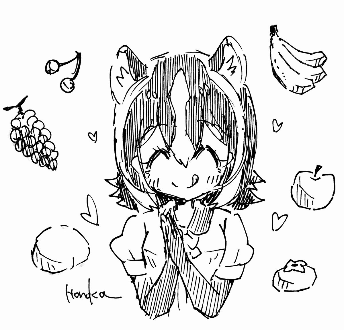 いっただきま〜す♪
#けもフレ
#けものフレンズ 