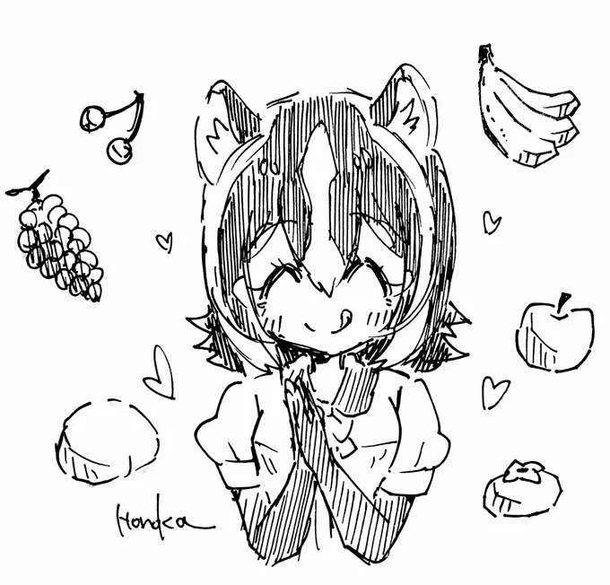 いっただきま〜す♪
#けもフレ
#けものフレンズ 