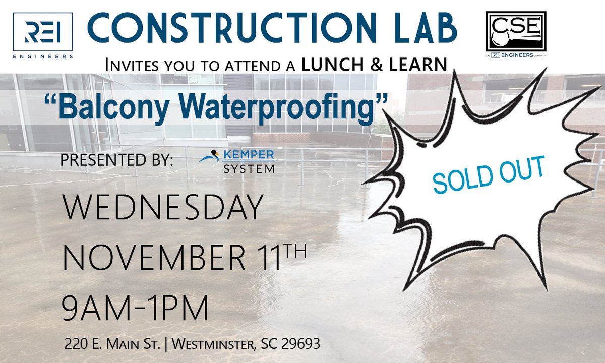 Construction Science & Engineering - REI Engineers tweet media