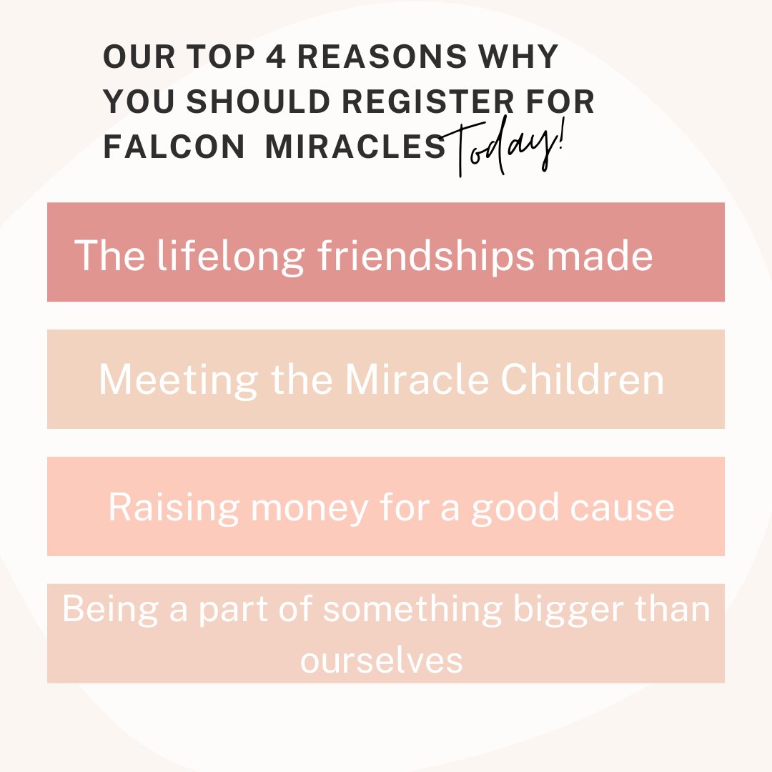 We asked our Miracle Makers on Instagram to tell us why they love Falcon Miracles. Here is what they had to say: