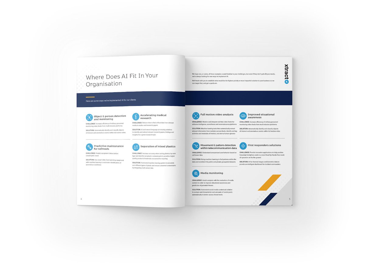 xtractAI's tweet photo. Are you contemplating how AI could impact your business? Check out this step by step guide walking through how to implement AI in your organisation. 

We’ve also been working on a brand refresh, launching later this month - you can see a sneak peek here! 

https://t.co/UapcsuCrvG https://t.co/idb22gJTyd