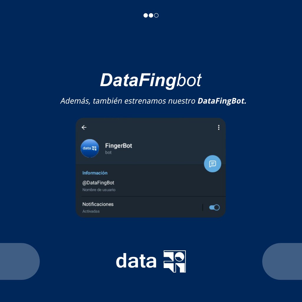 DataFing's tweet photo. Canal DataFingNoticias

¡Enterate de las noticias
relacionadas a la FIng connuestro canal! Para unirte debes ir a la lupa deTelegram y buscar DataFingNoticias. Luego,simplemente apretar donddice "UNIRME". https://t.co/I4bjbbaQp7
