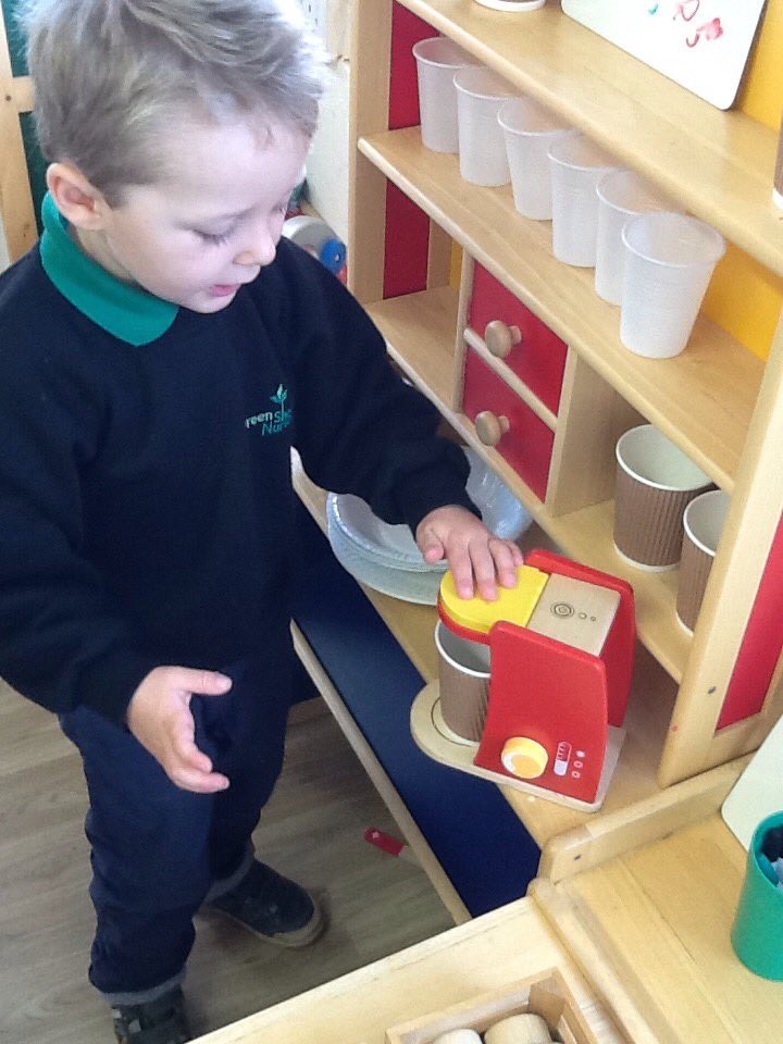 EYFS_StPeters's tweet photo. What do you do on a chilly day? We loved warming up around a bonfire with a hot chocolate and a biscuit. Then it was time to head back to nursery for more hot drinks, pastries and croissants. A great warming day! https://t.co/lGBsbBVPXk