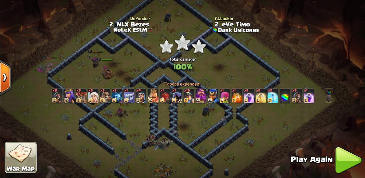 First tweet, first triple! 🔥
Managed to start off the war with a triple against NoLex with QC Hybrid! Play offs are still in reach 🔥 GG NoLex #Unicornsarereal