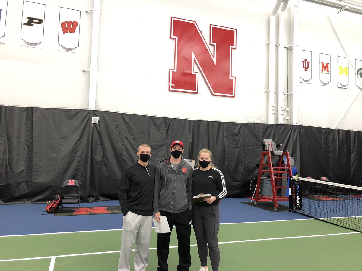 SCMaymi's tweet photo. Thanks to the @HuskersNAPL (Emma, Ryan and Dan) staff for administering our performance testing today. #10NS https://t.co/bx5CzR19g7