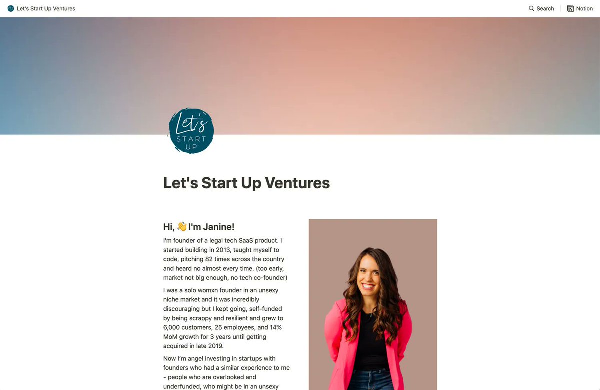 there are a lot of amazing  @NotionHQ websites, i've personally bookmarked 53 that I really liked but here are the top three spectacular ones:- @public careers-  @myfriendjanine angel investing-  http://yourconvos.com&nbsp; app