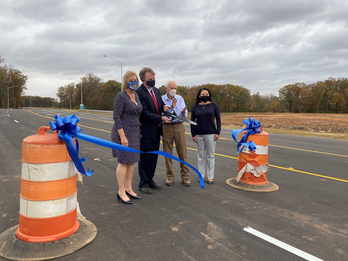 Haysland Road Phase 2 is open. This 2-mile roadway provides a new parallel road to ease congestion on Memorial Parkway as provides direct access to Grissom HS and Redstone Arsenal. It includes a 12 ft wide multiuse path through approximately 250 acres of preserved open space.