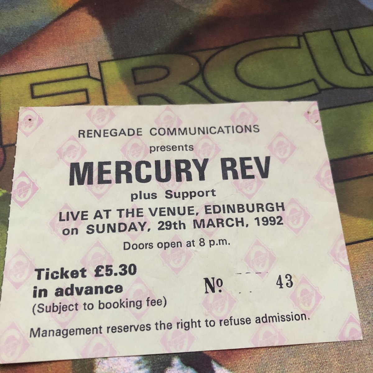 crispoke1's tweet photo. @Tim_Burgess @mercuryrevvd You never forget your first time.... https://t.co/gl4rAwpU9E
