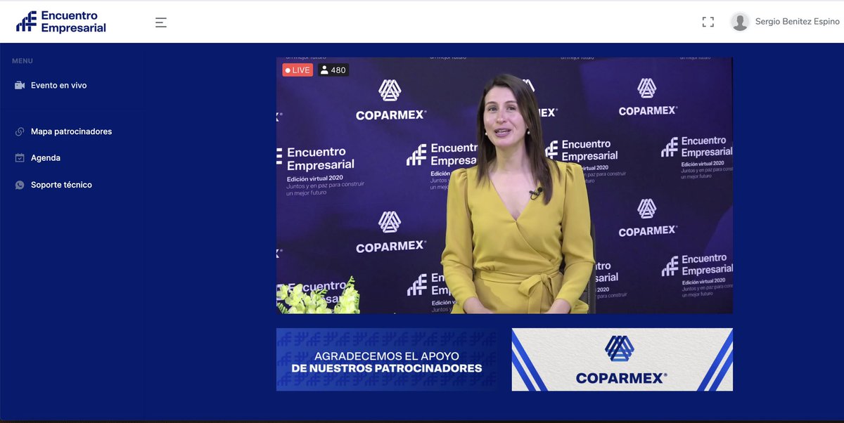 SergioBEES's tweet photo. Excelente experiencia virtual en el Encuentro Empresarial 2020 de @Coparmex #EE2020 https://t.co/xHP0BBld9X