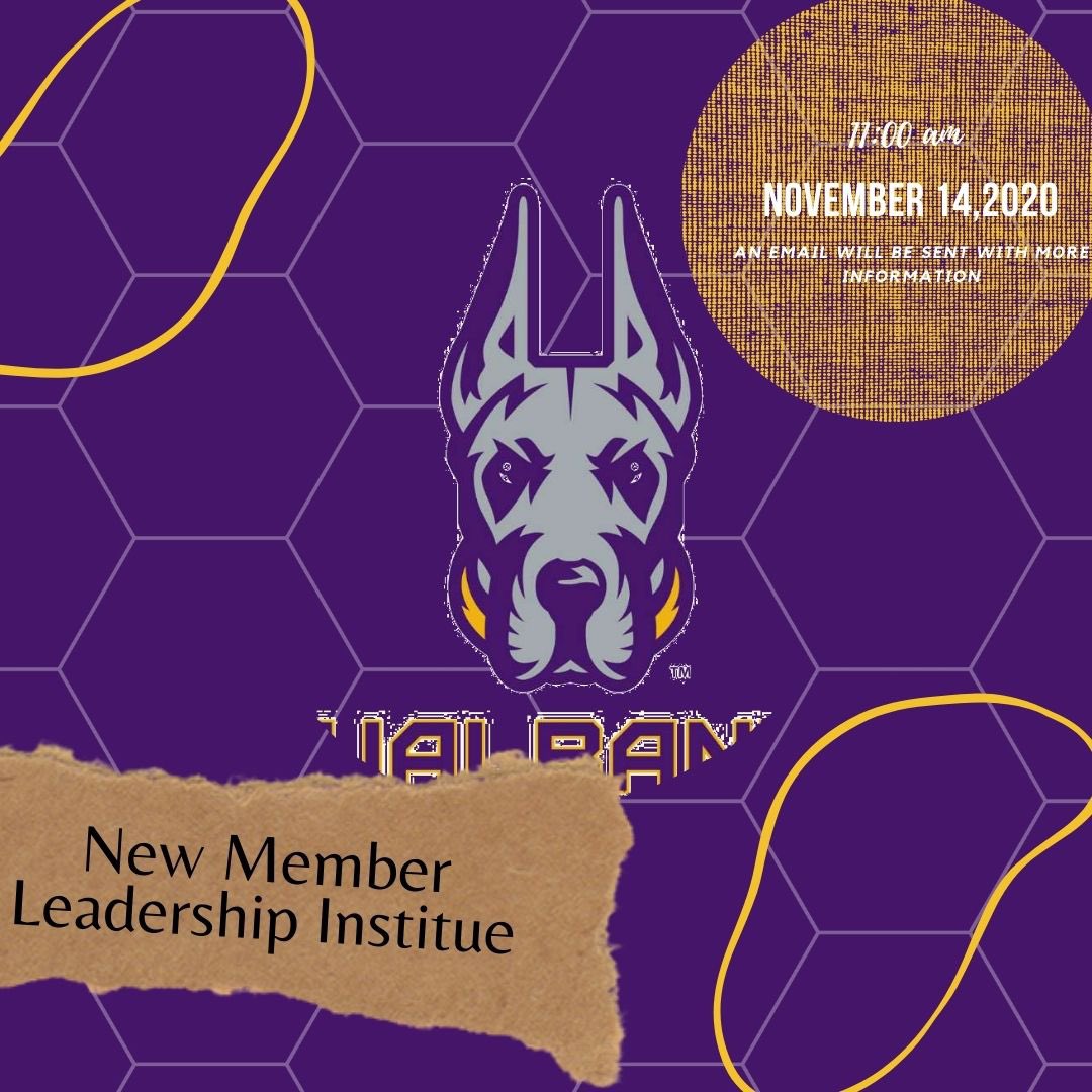 UAlbany_FSL's tweet photo. The New Member Leadership Institute will be taking place on Saturday, November 14,2020 at 11:00 am. 

Attendance is mandatory! 

Be on the lookout for an email with more information. https://t.co/tBaijbxCOO