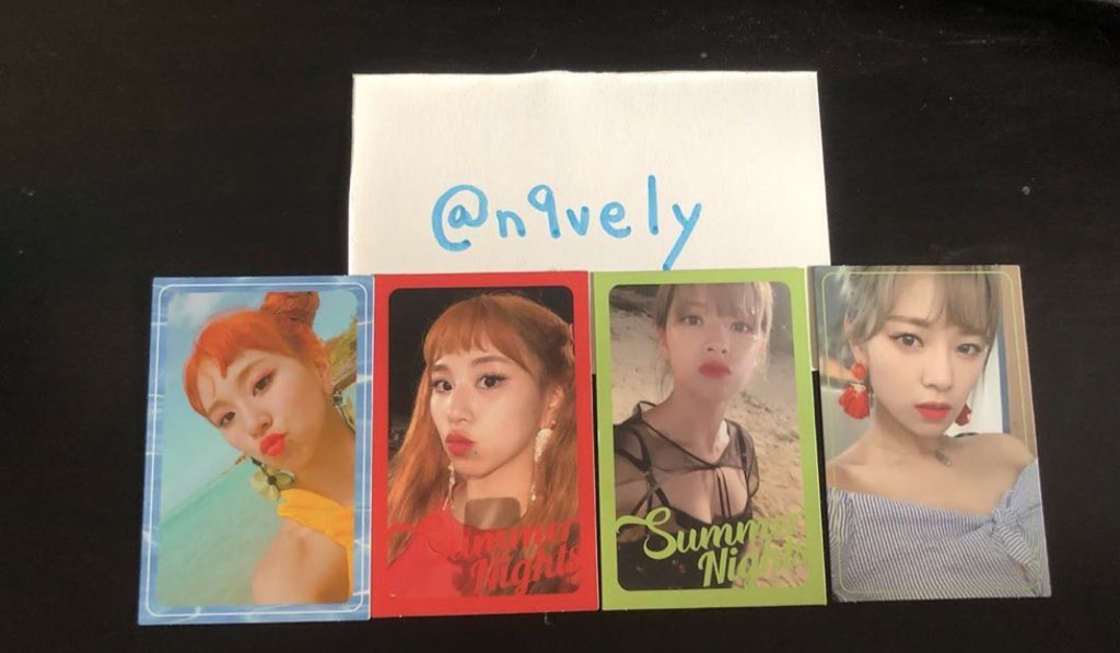 swiftxcatcher's tweet photo. WTT / WTS

Twice SMN photocards 
✅✅✅✅

4€+shipping 
wtt: nayeon wl 

#twicego #twicesale #twicephotocard #twicesell #twicetrade #twicetrades #twicetrading #twicewtb #twicewtt #twicewts #wtt #wts #wtb #kpopwtt #kpopwts #kpopwtb #kpopiso

 @Twicetradeonce @TWICE_trades https://t.co/OQQSOXt0qp