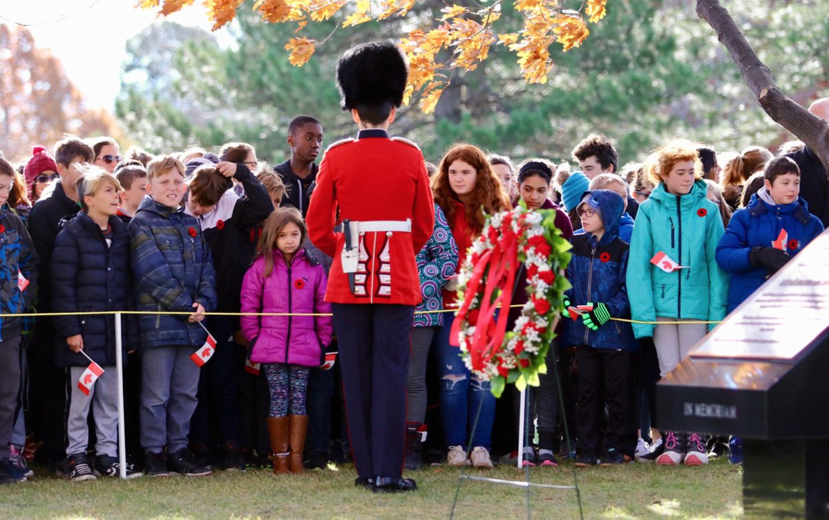As #COVID19 makes it impossible to hold the annual in-person Remembrance Day ceremony at <a href="/McGillMacCampus/">McGill Macdonald Campus</a>, we look back at some of our favourite moments from past ceremonies
#RemembranceDay #WeRememberThem #MCgill 
Article: bit.ly/2GMR3cL