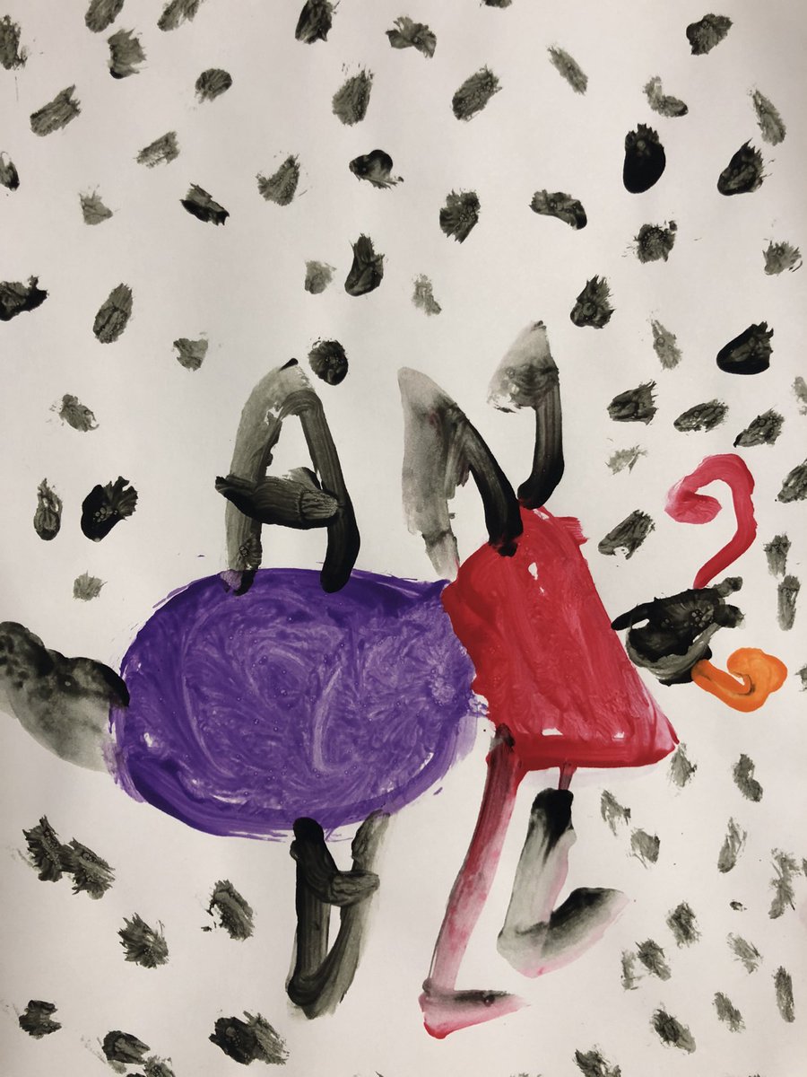 LockmanART's tweet photo. @PetroskyPirates kinders are studying shapes through a series of insect drawing, painting, and collaging. @aliefFineArts #AliefArtsMatter https://t.co/esBrlDPXZV