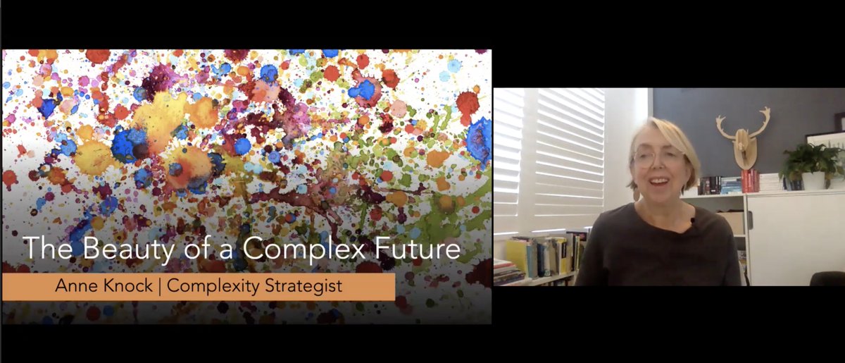 AnneKnock's tweet image. Last night I shared a short talk for #Relearn2020 about complexity and then we engaged in a dialogue about leadership, bottom-up led change and positive deviance.
Thanks to those who joined in the fun.

It is still available if you'd like to watch
youtube.com/watch?v=mFVEu2…