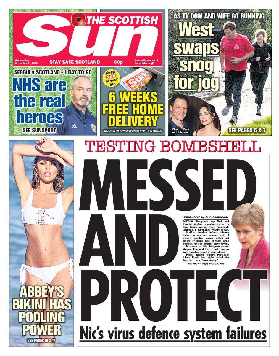 EXCL: Scotland's test and trace system - Test & Protect - is performing much worse than official data had claimed. Public Health Scotland botched its reporting, meaning official data the public has been fed for weeks was far rosier than the reality.   https://www.thescottishsun.co.uk/news/scottish-news/6266434/coronavirus-scotland-nicola-sturgeon-test-and-protect/