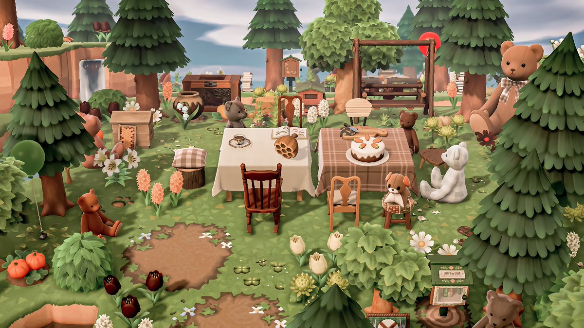 hugsy_crossing's tweet photo. come join us at the teddy bear picnic, all animals welcome ~ 🐻🌿
      ― #acnh #animalcrossing https://t.co/3gxlmRtRxW