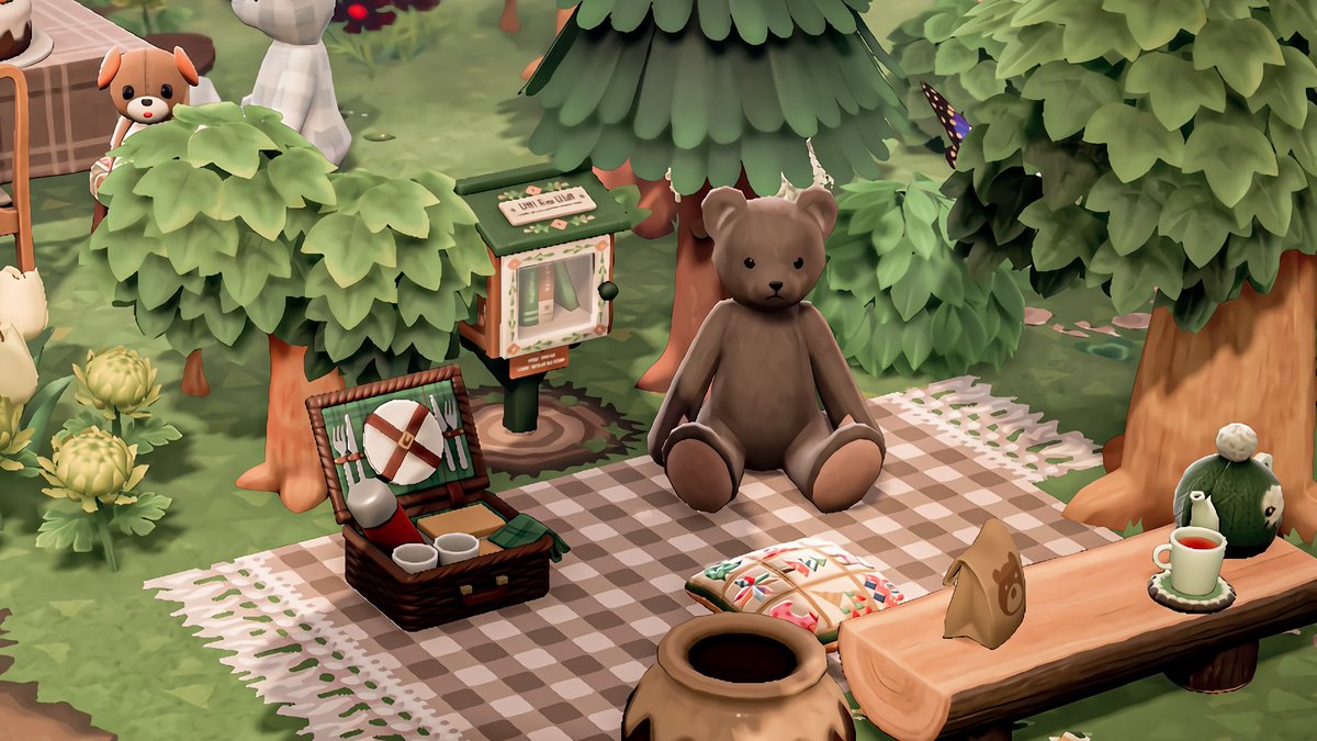hugsy_crossing's tweet photo. come join us at the teddy bear picnic, all animals welcome ~ 🐻🌿
      ― #acnh #animalcrossing https://t.co/3gxlmRtRxW