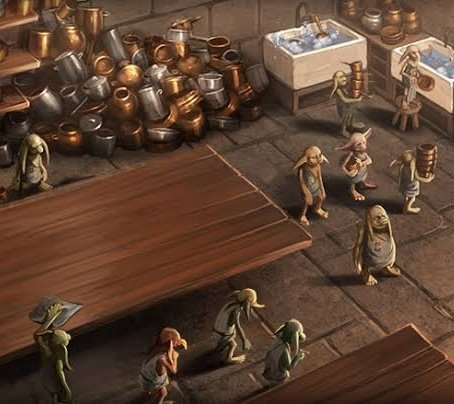capa_invisible's tweet photo. Me imagino a Kreacher en la batalla de Hogwarts, en las cocinas dando todo un discurso inspirador a los elfos domésticos sobre su amo Regulus y convenciéndolos de por qué tenían que luchar contra los mortífagos 🥺 https://t.co/JaWcOuKrXf