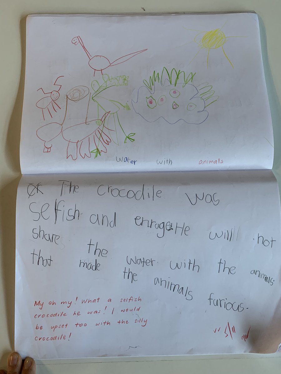 TinaBiala's tweet photo. Despite Covid year, nothing could stop KB from producing amazing writing!! #proudteachermoment #drawtalkwriteshare @CabraPS @FarnhamRosemary @JudithJudithhg @alydompitt @kranby @Jara_Alex01 https://t.co/rcCvrRL1sz