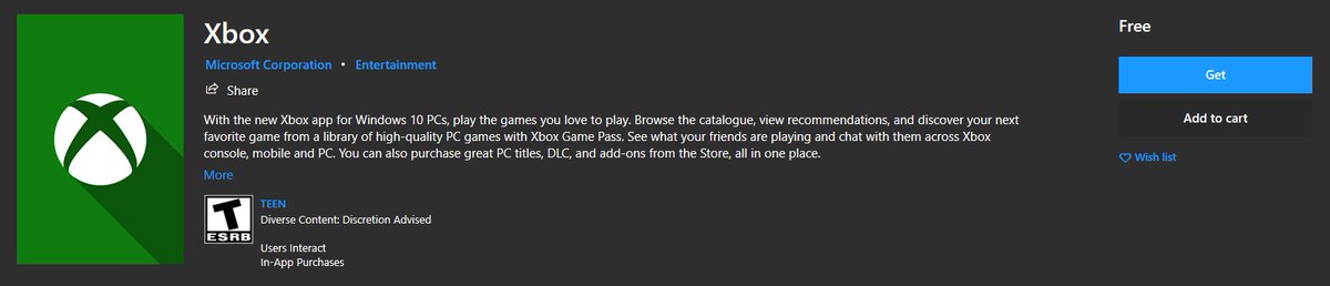 yupRezin's tweet photo. why yall buying the xbox when its free on the Microsoft store bruh https://t.co/DFpvFjEK0q