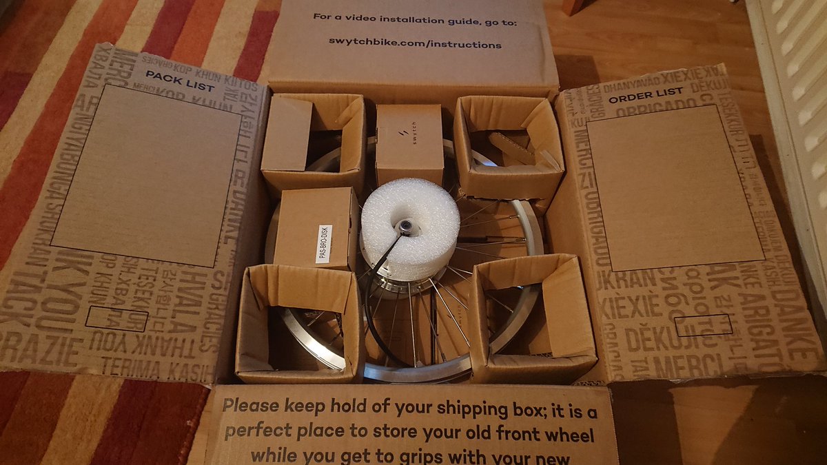 bintonabike's tweet photo. This packaging is also really rather cool and very well done, nice work @SwytchBike https://t.co/5TtRVUjron