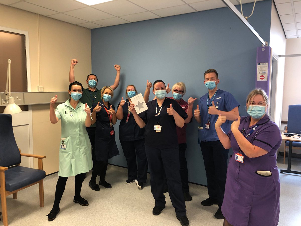 D19Kathryn's tweet photo. So pleased to catch up with the team and give @MauCdh your first Silver Star 🌟Marvellous team @Sarahnoble88 @KathMaddison @HowlesJohn @rachel_sansbury @CatherineSilco1 @SarahC_RN @QLthtr  Keep up your fab work 🌟 https://t.co/D24yPHKE1R