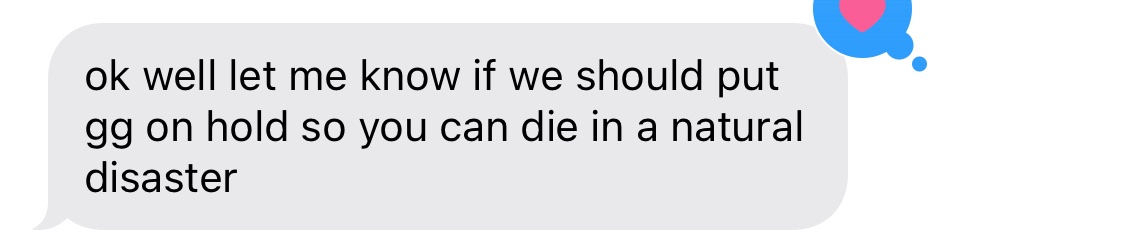 miscmaylee's tweet photo. when @wowanothersarah has the audacity to assume a tornado takes priority over gossip girl 🤦🏻‍♀️ #inwhatworld https://t.co/WdHB9mq3OA