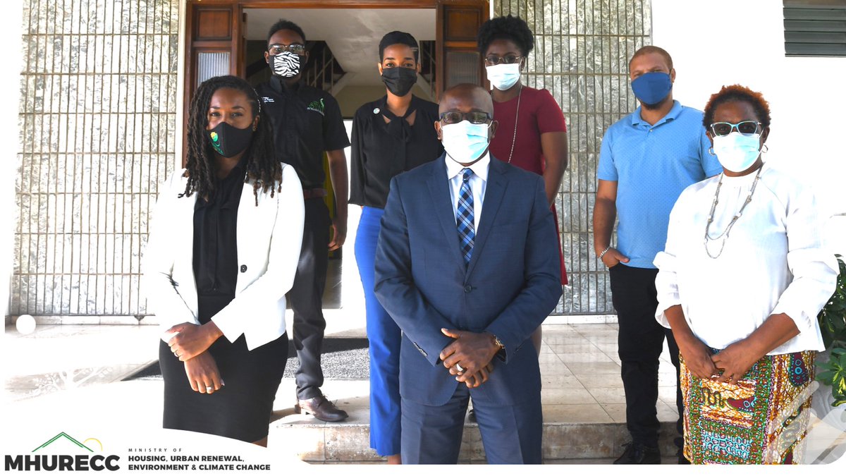 MHureccjm's tweet photo. 8 Climate Change youth advocacy groups have come together as 1 unified group to drive Climate Change advocacy, awareness &amp; action. Today, they had a courtesy call with Min. @pcharlesjr to speak on their works &amp;  plans &amp;, invited his input. 
#MHURECC #ClimateChange #ClimateAction https://t.co/bqrfjAElnl