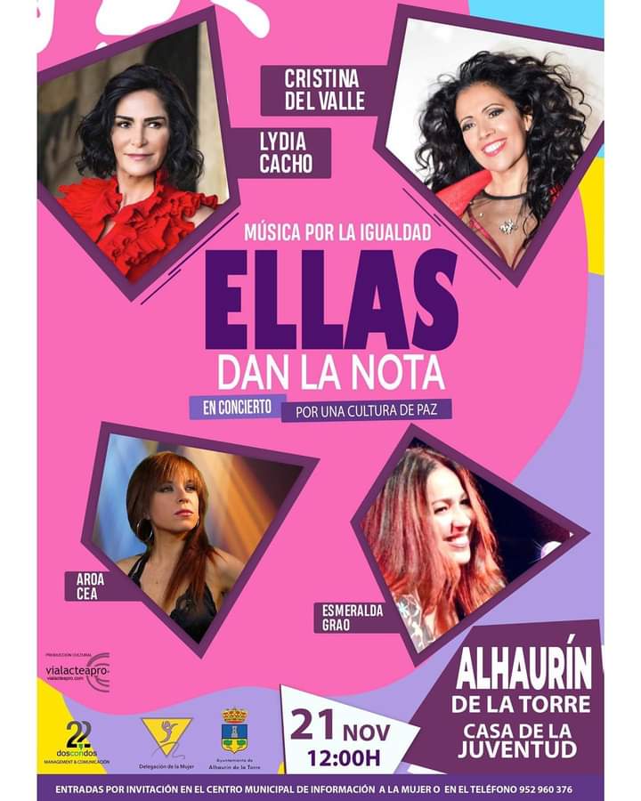 jamvzopo's tweet photo. "No quiero sentirme valiente, sino libre."

-Adelantado a las 12'00 del mediodía-

El 21/11 @ellasdanlanota, con @cristinadlvalle, @lydiacachosi, @esmeralda_grao y #AroaCea, en #AlhaurínDeLaTorre, #CasaDeLaJuventud, 12h.
Gala contra la violencia de género, por la paz e igualdad😍 https://t.co/wcaP5JYrUW