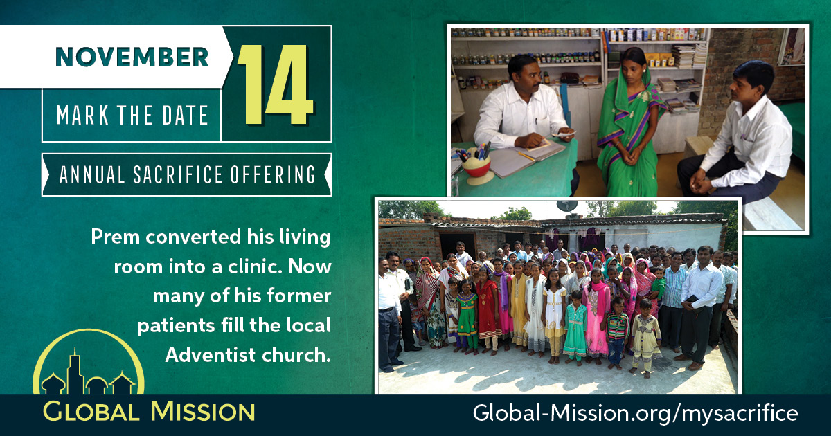 advmission's tweet photo. The #AnnualSacrificeOffering makes it possible for frontline mission workers (called pioneers) to enter the most difficult unreached areas of the world. They follow #ChristsMethod and focus on meeting needs, ministering, and sharing Jesus' love. #GlobalMission https://t.co/W3AsyYlzXE