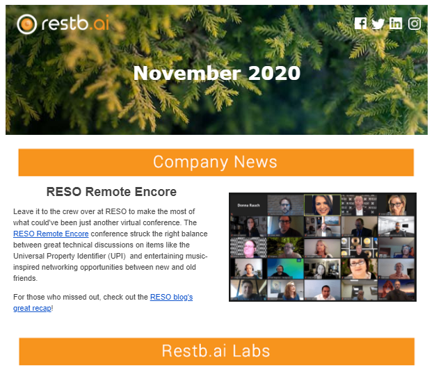 samdebord's tweet photo. Nice press on the #RESOremote recap this week from @nathan_brannen at @restb_ai and @gregrobertson at @VendorAlley. Check it out!
https://t.co/DXEtdVIeqn https://t.co/Yv0JgoP1eA