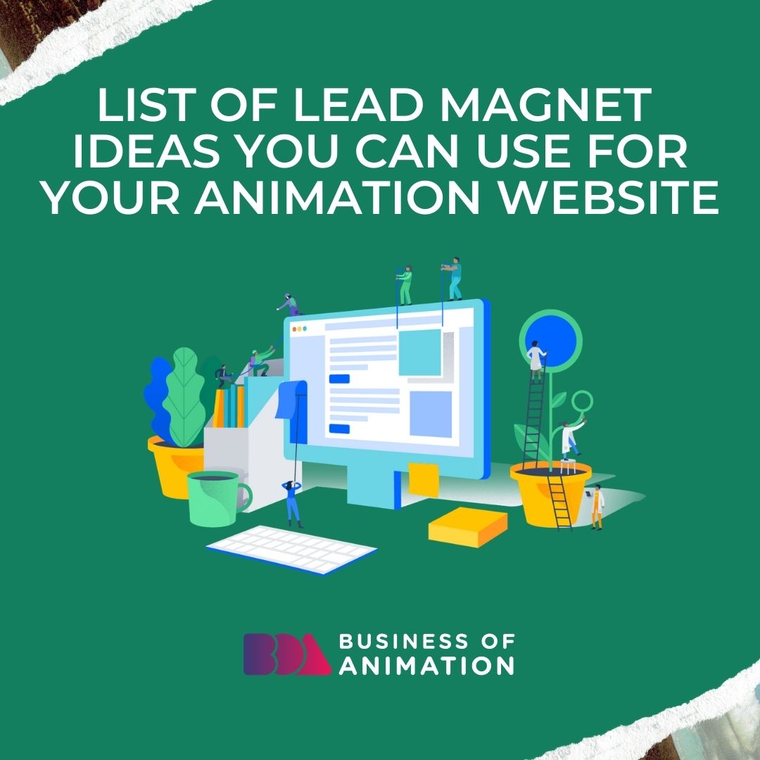 animationbiz's tweet image. Having trouble maintaining consistent work or growing your email list? Here are some easy and effective lead magnets you can utilize to grow your animation client base and email list.

#AnimatorsLeadMagnet #AnimatorLeadMagnet #AnimationLeadMagnet #LeadMagnetForAnimators 

1/3