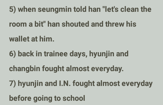 I want to remind you all some things, anyone can crop videos to make someone look bad. So please stop judging by watching some overanalyzed edited clips. Almost all the members fought with each other then how can woojin bully them? Specially minho, changbin and Chris