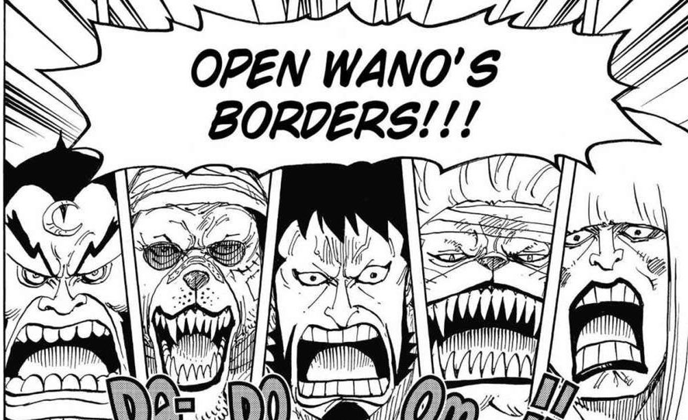 Car oui, ce sont bel et bien les FR et Luffy qui sont les héritiers d’Oden, tant dans leur volonté d’ouvrir et sauver le pays que d’être les protecteurs de Wano ( @IIuffy l’explique très bien dans ce thread pour le cas de Luffy).  https://twitter.com/iiuffy/status/1304345604164853760