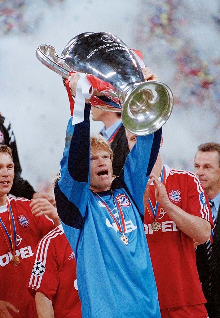 It helps to have a world class keeper behind the defence. Oliver Kahn was that, and oh so much more.I still will not know how he saved Carboni’s spot kick!  This was a goalkeeper who embraced the nickname ‘Titan’ A true fighter, but a compassionate winner.
