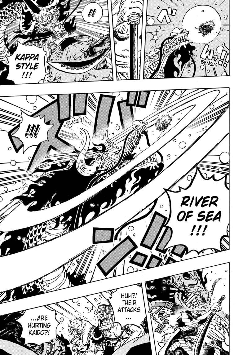 ...de Mihawk, et les FR dans les derniers chap n’auraient jamais été capables de blesser Kaido avec des sabres ayant sans aucun doute une réputation moins bonne qu’Enma.