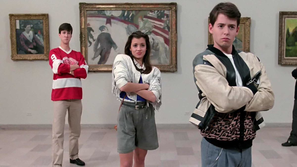 Ferris Bueller’s Day Off (1986)People who hate Ferris are missing the point. He’s a force of nature, like a hurricane, the movie is primarily about the people in his wake. Alan Ruck deserved an Oscar, Mia Sara’s lawyers have told me I’m not allowed to write anymore letters.