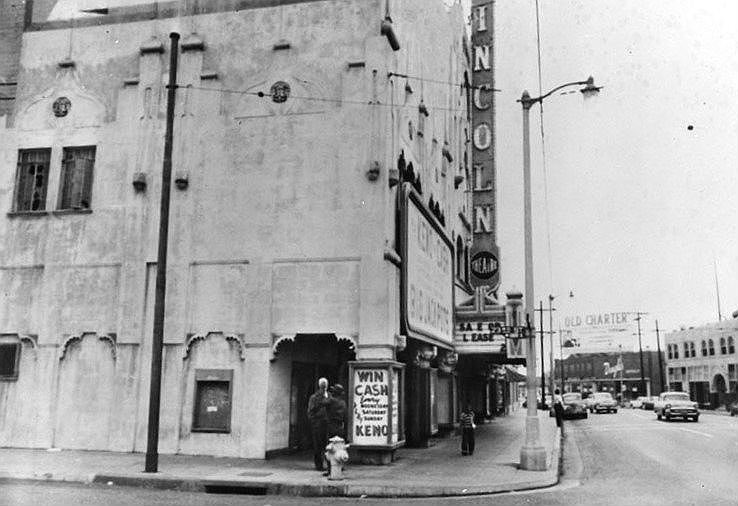Open In 1926, Lincoln Theatre, located at 2300 S. Central Ave was the most popular and largest venue that can seat up to 2100 people , hosting movies, plays, and all form of entertainment while being bult like a movie palace. It was also a hub for entertainment in LA.