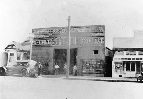 Black Owned Gas Station built in 1927 on 2332 S. Central Ave