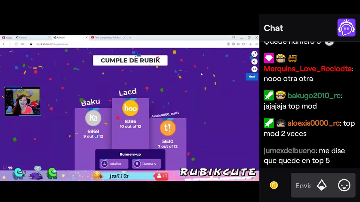 bakugo2010's tweet image. Otra vez fue #TopMod #cumpledeRubik #25nosonnada #birthdayoftheQueen #modbellos
#modhackers @aloexis00001 @bakugo2010 @Rubikcutee @lacd85