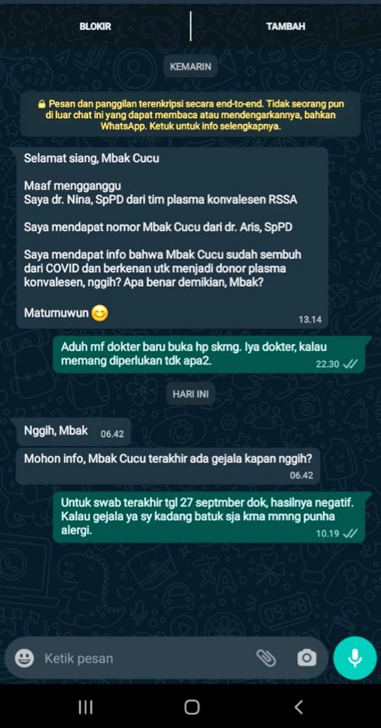 WaffTang's tweet photo. Panggilan untuk survivor C-19 wilayah Malang, barangkali ada yg tergerak hatinya.
Cc : @infomalang https://t.co/nDfPtarvKk