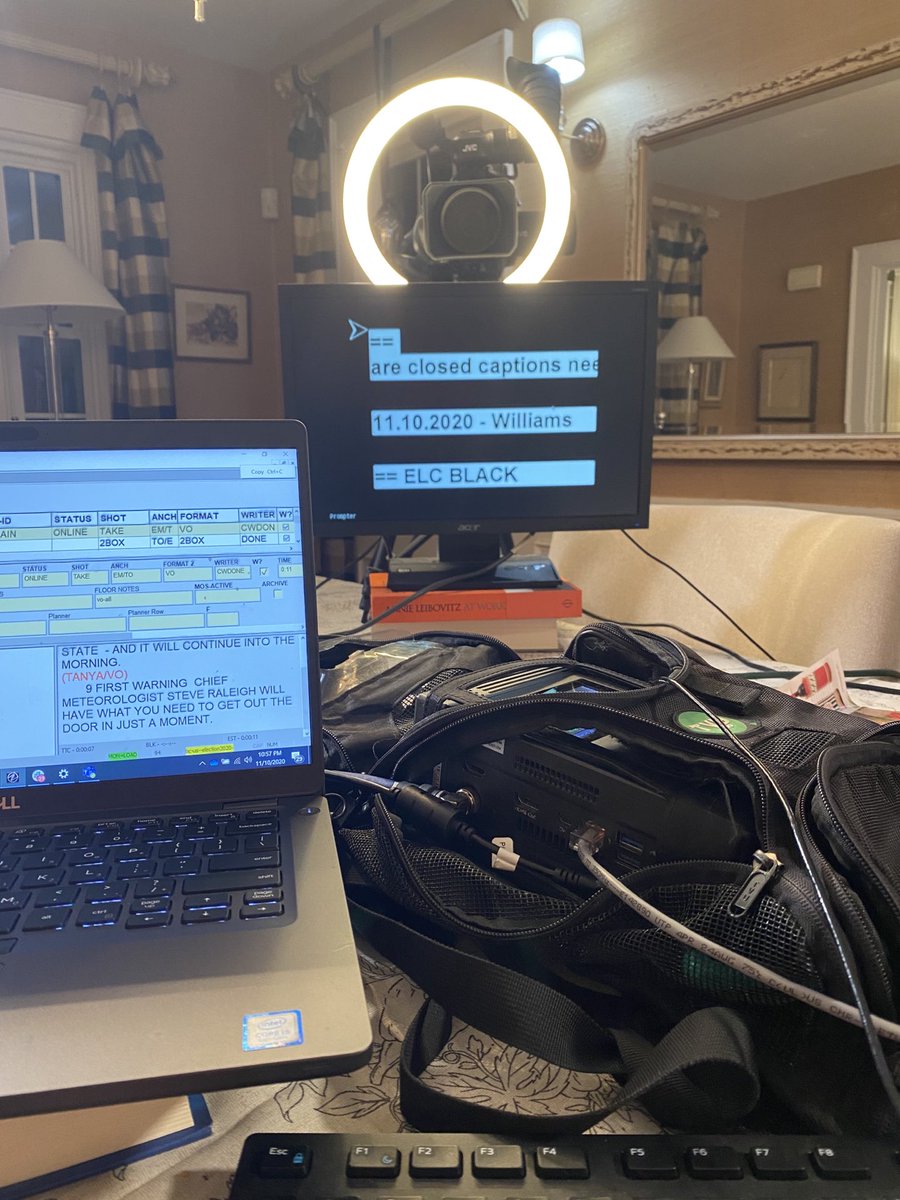 TanyaORourke's tweet photo. Take 2. Let’s try this again. See you all in a few at 11! @EvanMillward @WCPO #broadcastingfromhome https://t.co/yTOtSspwuB